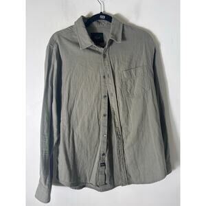 Rails Olive Green Soft Cotton Button Up Shirt Sz SM